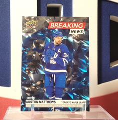 Auston Matthews 2024-25 - Breaking News #BN-27 Upper Deck Series 1